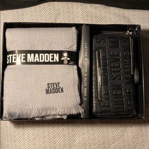 Steve Madden Scarf and Wallet Set